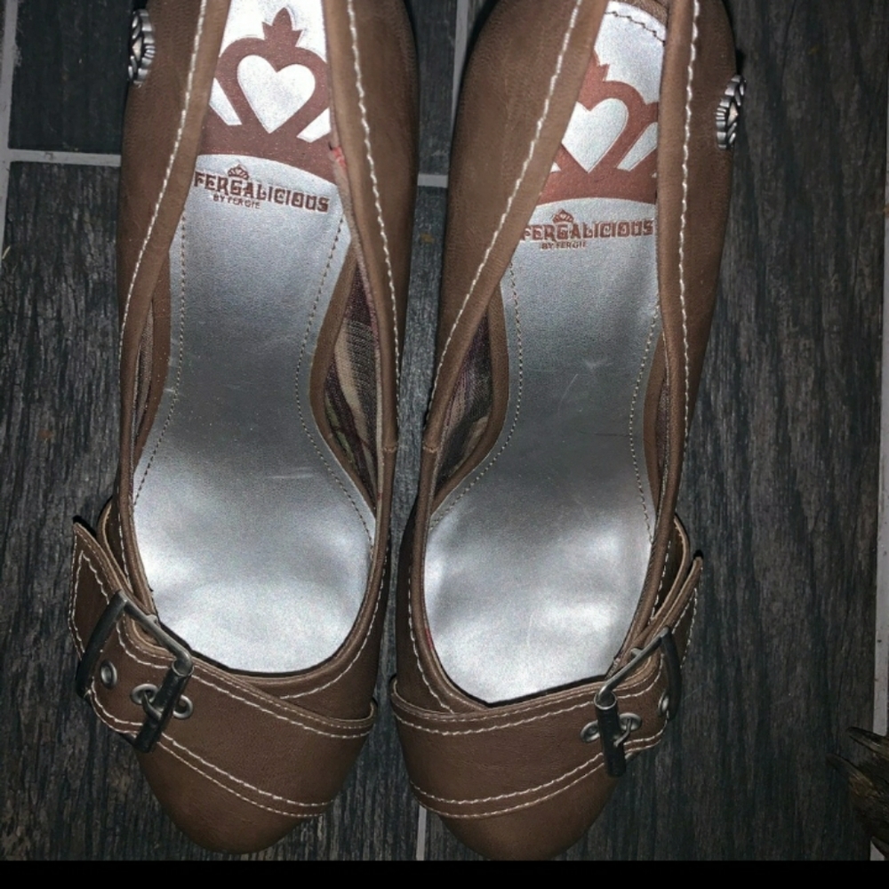 Fergalicious Brown heels